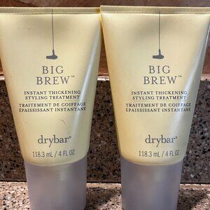 Drybar  Set of 2 Big Brew Instant Hair Styling Treatments! NEW
